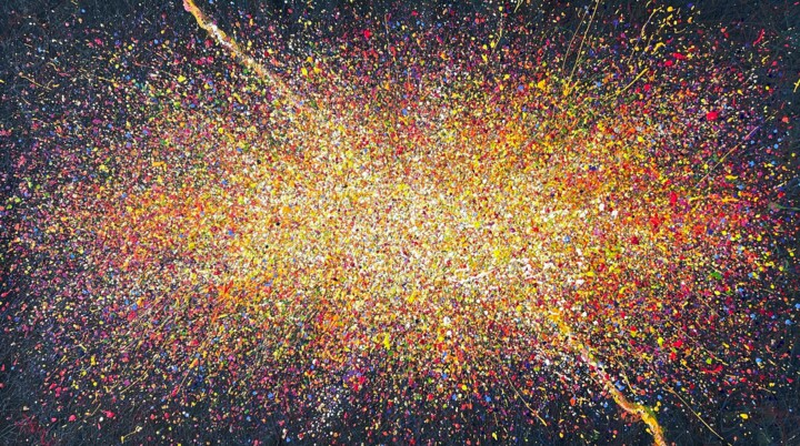 The Soft Power of Light Tablo, 37,4x65 in