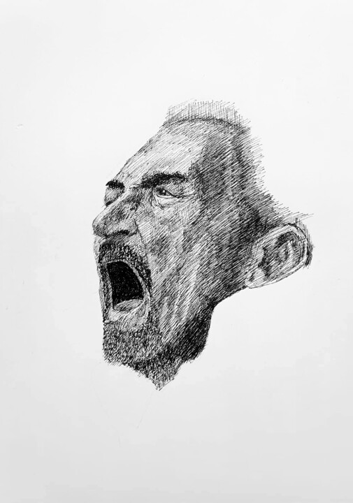 The Last Cry 图画, 11.7x8.3 in
