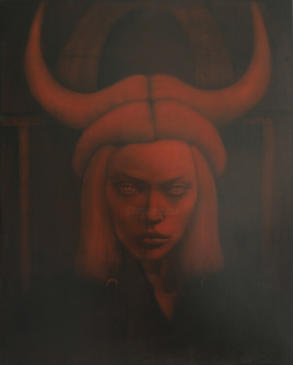 Inner Power 绘画, 28.9x23 in