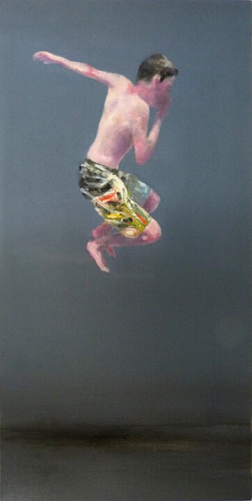Time traveller 2 Painting, 39.4x19.7 in