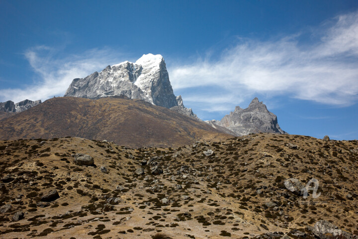 Tabuche and Cholatse - Himalayas - Nepal Фотография