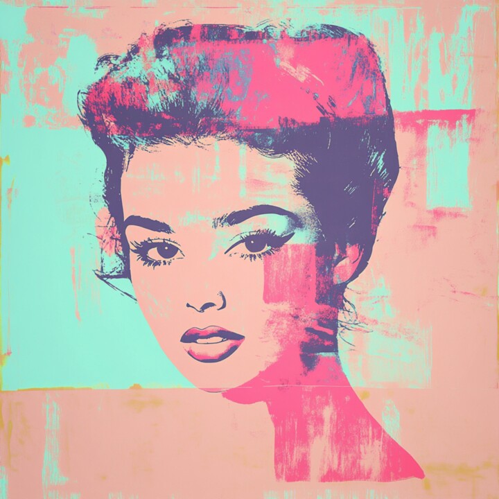 绘画,  19.7x19.7 in 
