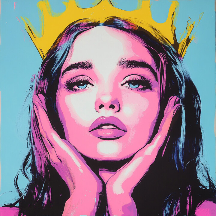 绘画,  19.7x19.7 in 
