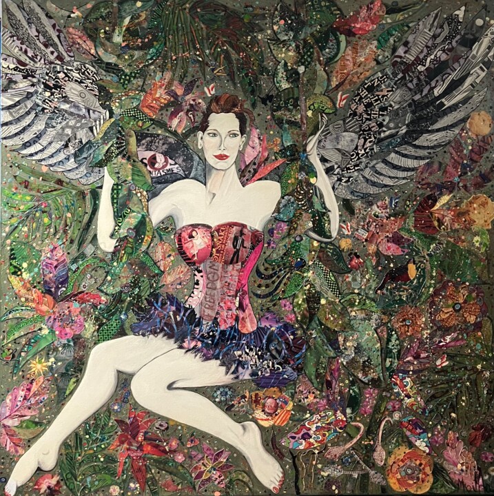 拼贴,  39.4x39.4 in 
