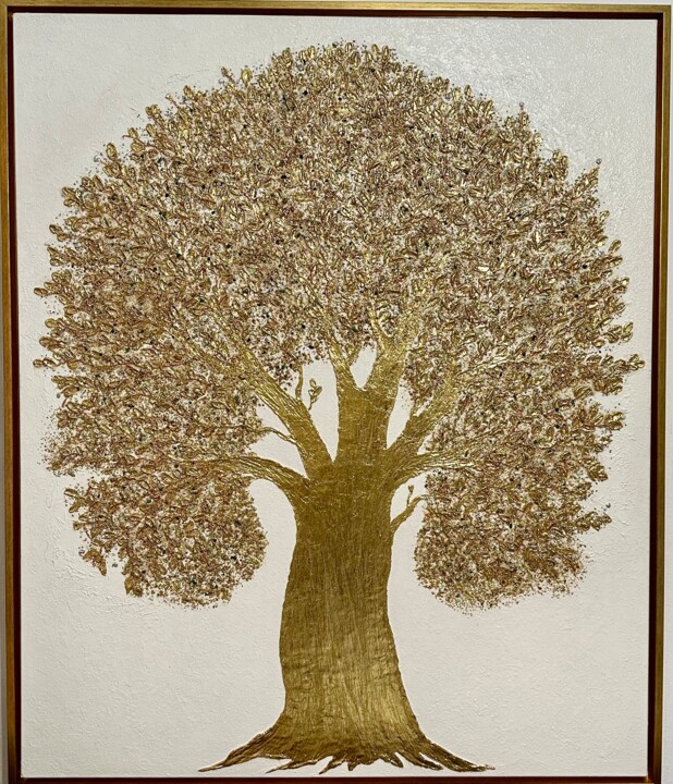 Tree of abundance Painting, 47.2x39.4 in