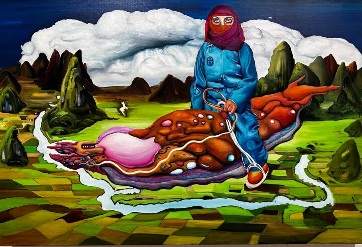 绘画,  29.5x39.4 in 