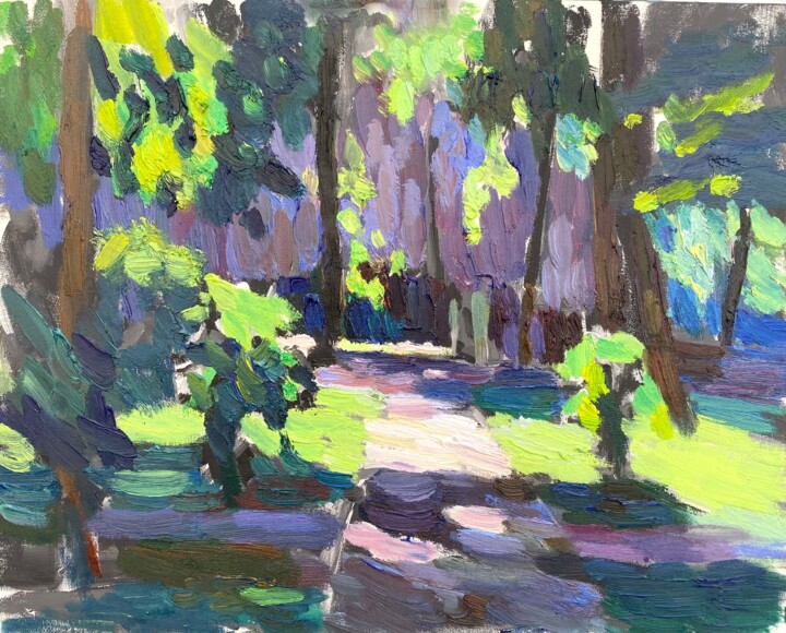 Жара Painting, 15.8x19.7 in
