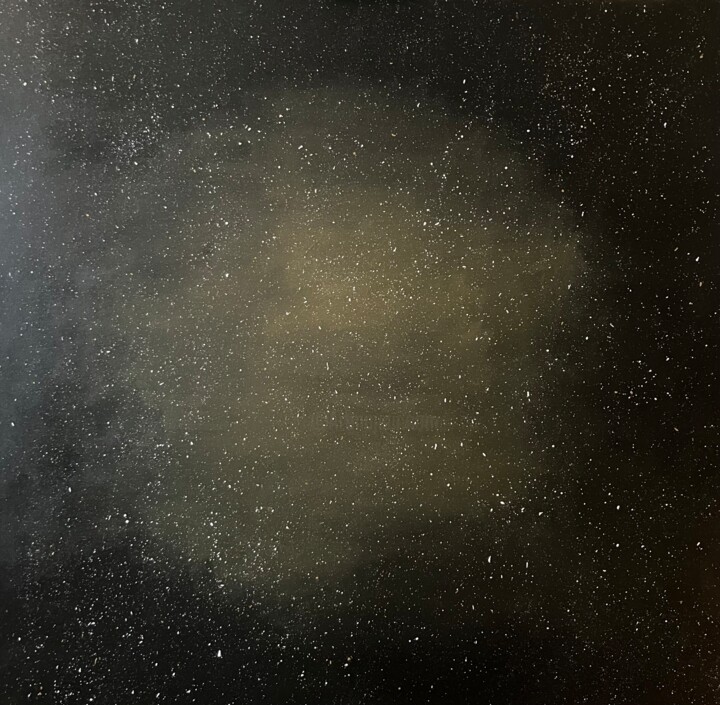 Painting titled "Space" by Valentyn Oladenko, Original Artwork, Acrylic