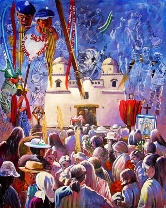 DOMINGO DE RAMOS Tablo, 118,1x98,4 in