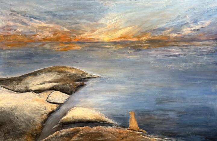 "Loyalty without conditions" Pittura, 61x76,2 in