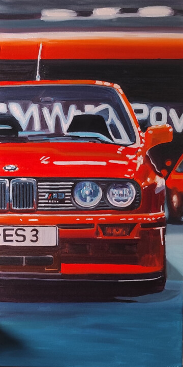 "Before the start" Картина, 31,5x15,8 in