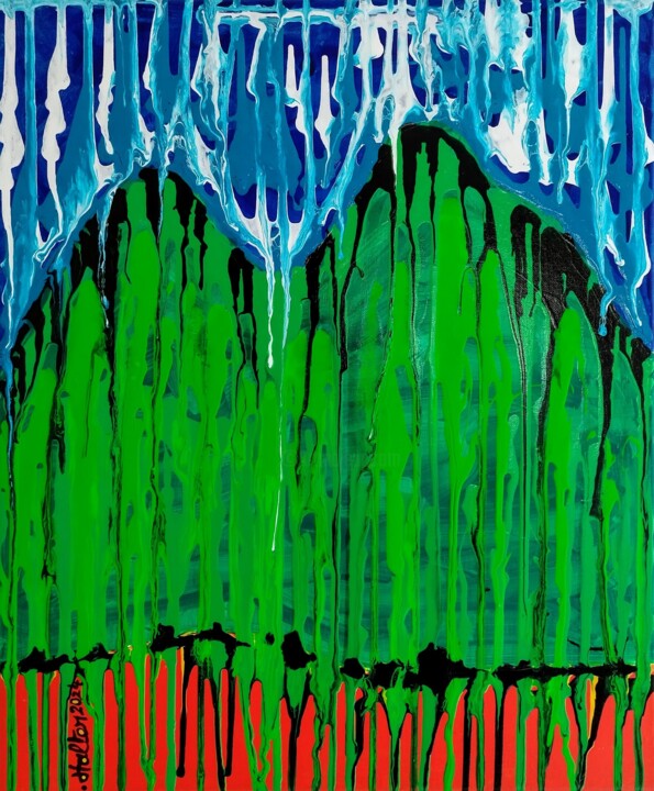 Pittura,  21,7x18,1 in 