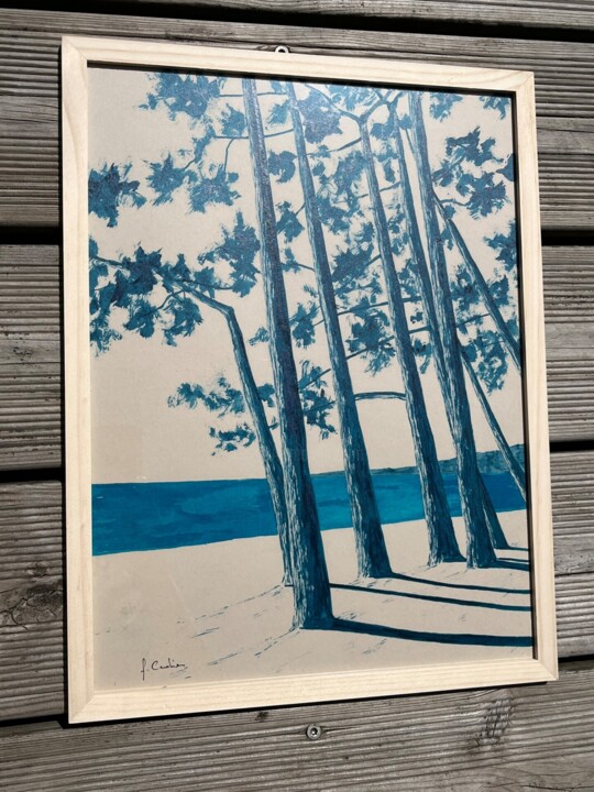 Work presented framed