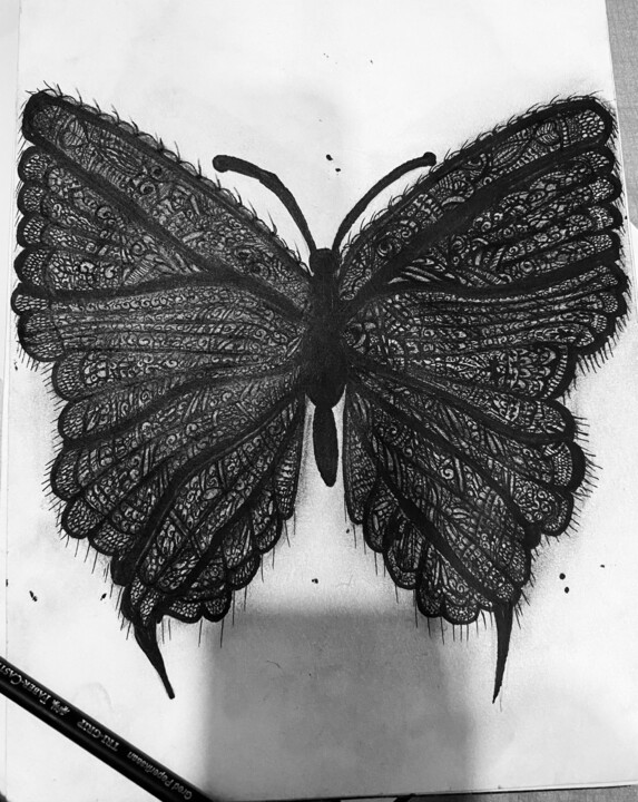 Whispers in lace Disegno, 11x7,9 in