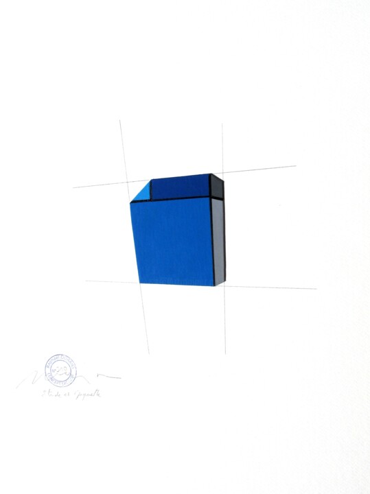 N°500M Painting, 15.8x11.8 in