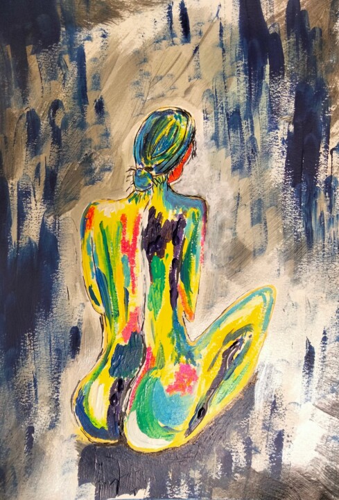 Donna Arcobaleno Картина, 16,5x11,4 in