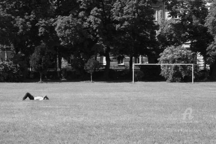 Fotografie getiteld "Goalkeeper" door Alen Gurovic, Origineel Kunstwerk, Digitale fotografie