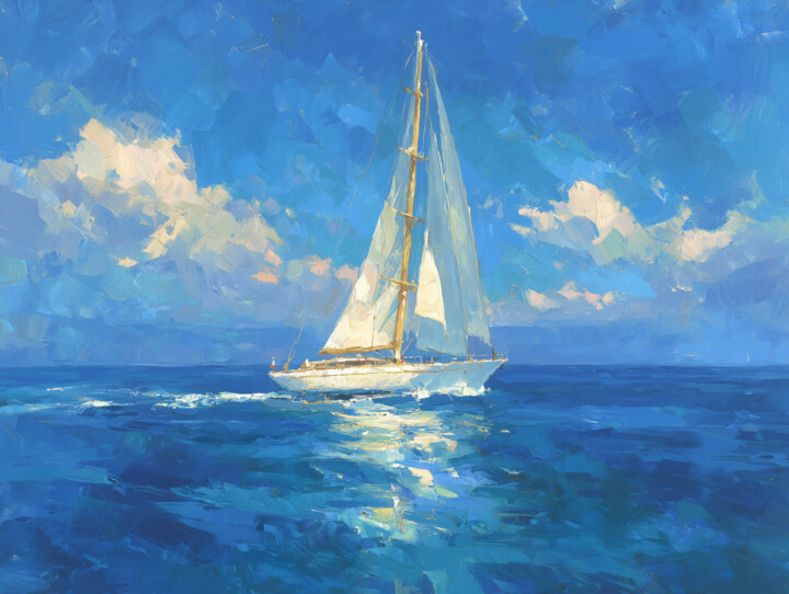 Rumbo Claro Arte digitale, 25,6x34,3 in