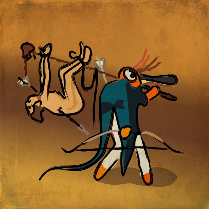 Arte digitale,  30x30 in 