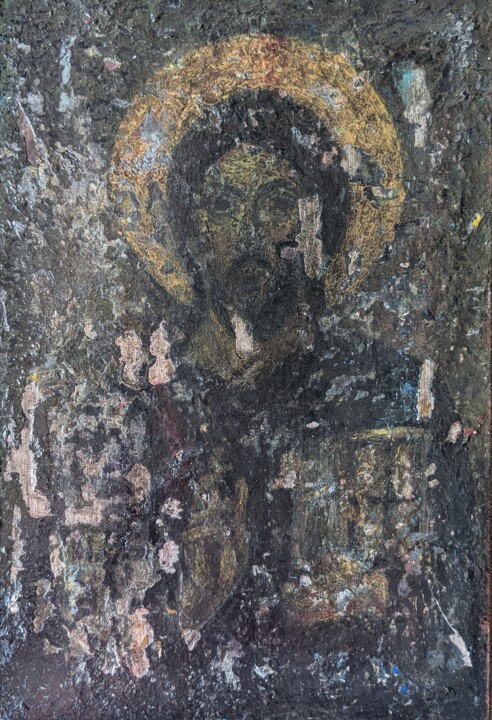 Иконопись, Картина, 11,8x7,9 in