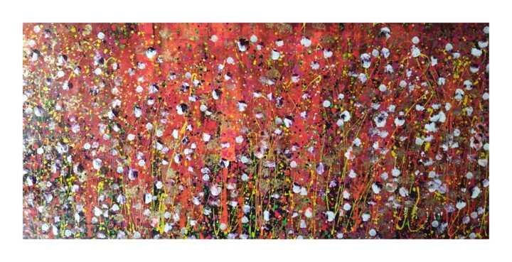 Terre brulé 绘画, 28x61.8 in