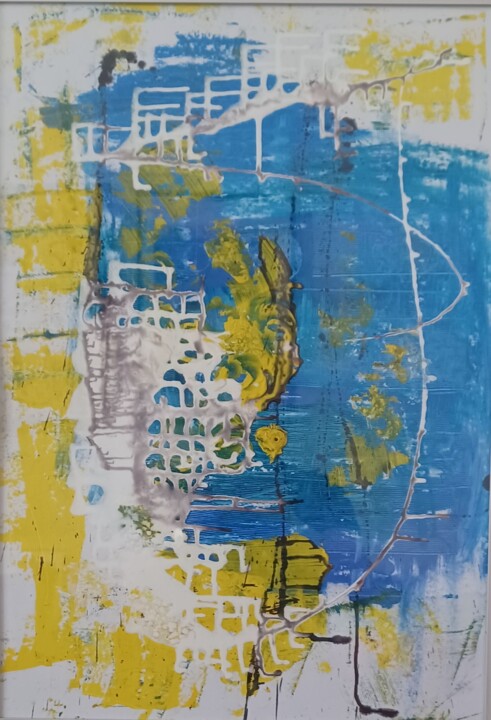 Lapin Ponts... 绘画, 25.6x19.7 in