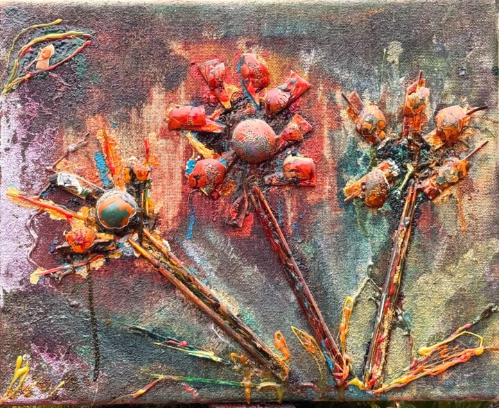 La fleur de vie Malarstwo, 19,7x13,8 in