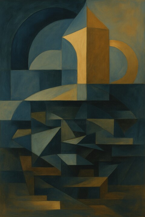 Digital Arts titled "Hierarchy Without R…" by Alberto Capitani, Original Artwork, AI generated image