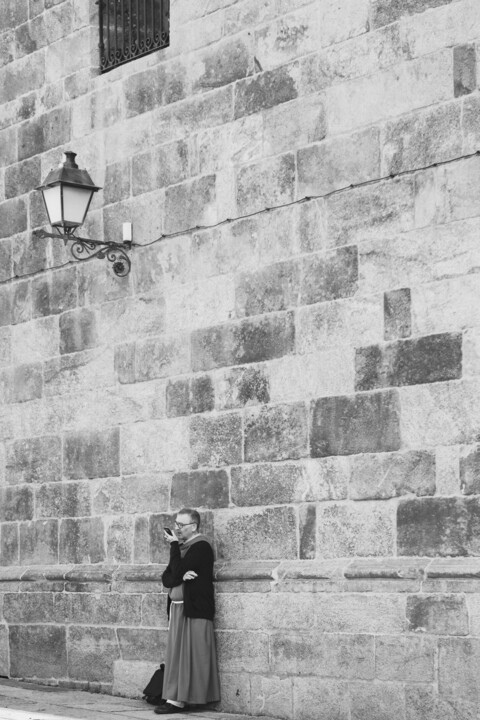 "clerigo en la cated…" başlıklı Fotoğraf Xan Gasalla González-Redondo tarafından, Orijinal sanat, Dijital Fotoğrafçılık