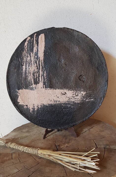雕塑,  9.5x9.1 in 