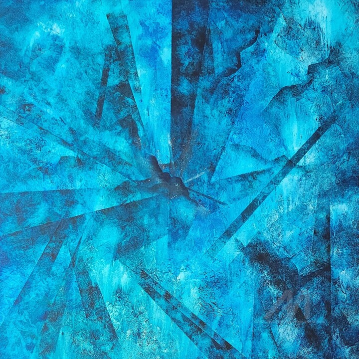 Sirius B Connexion Lyran 绘画, 39.4x39.4 in