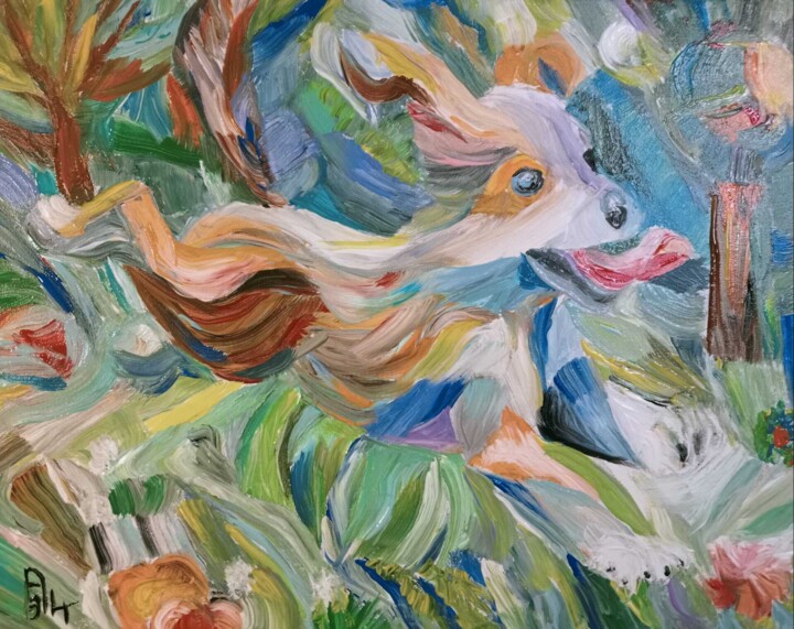 绘画,  15.8x19.7 in 