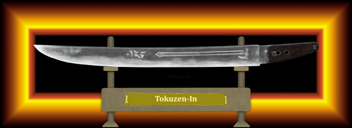 Tokuzenin Sadamune Feuerrahm 数字艺术