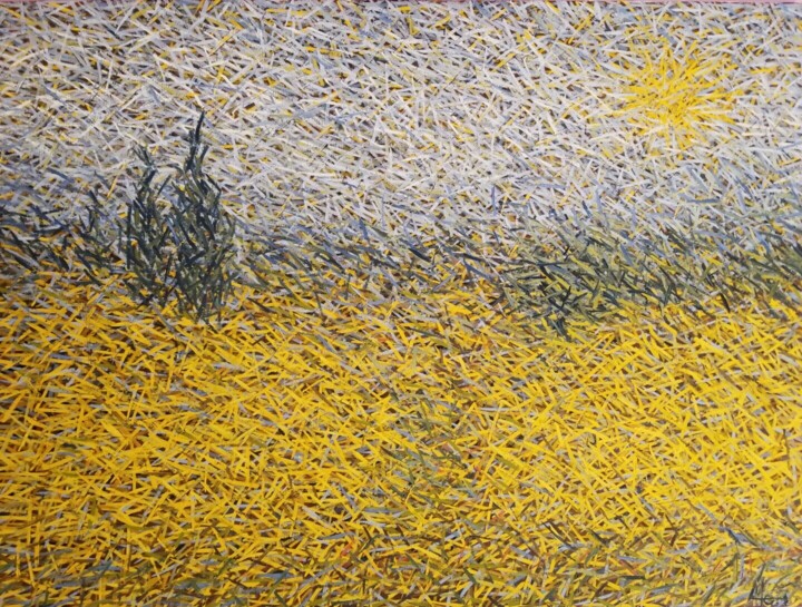 Artwork's surface or texture
