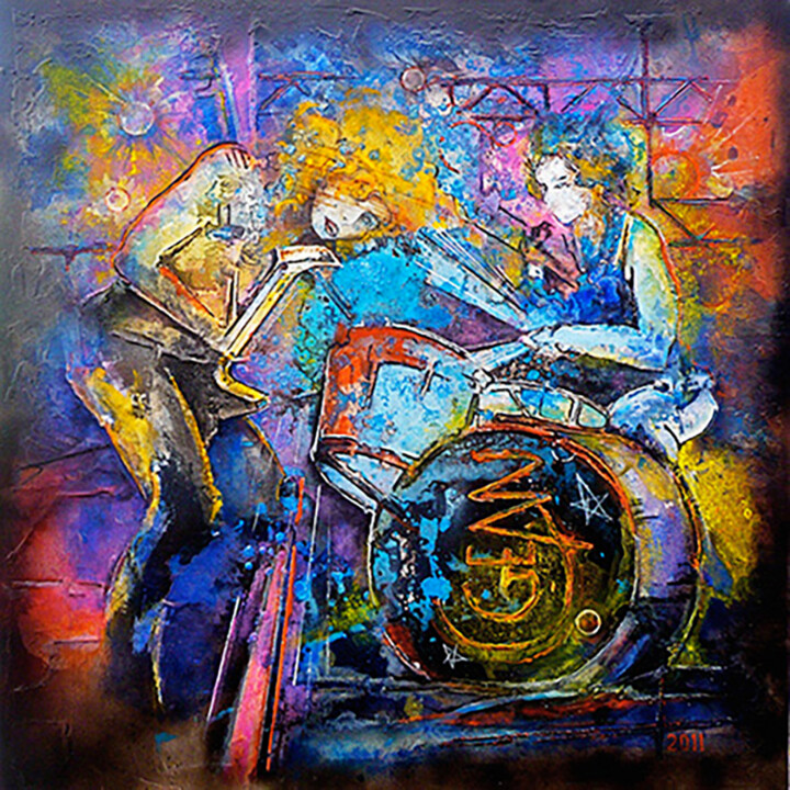 ROCKSTARS Malarstwo, 39,4x39,4 in