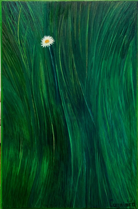 Création Les prairies 绘画, 28.4x18.9 in