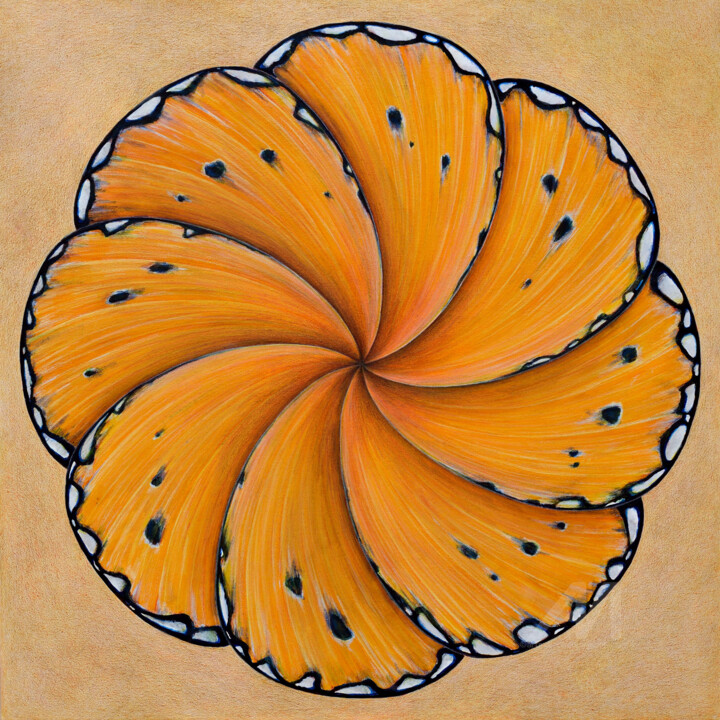 Pintura intitulada "Colour Vision No.4" por Jason Zahra, Obras de arte originais, Acrílico Montado em Armação em madeira