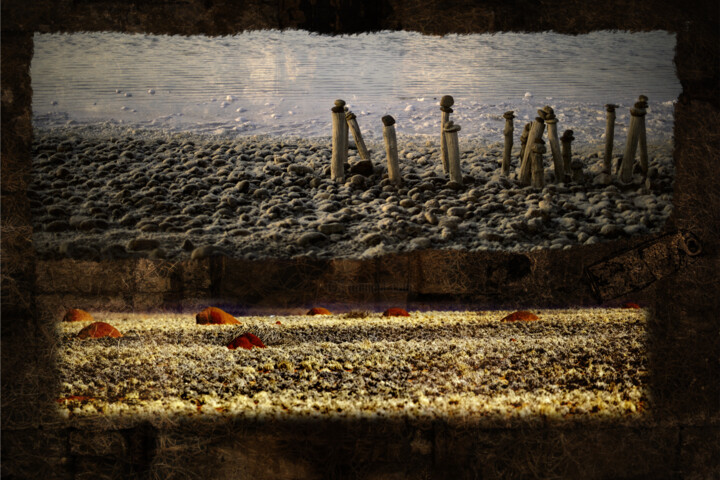Plage de temps Fotografia, 29,5x43,3 in