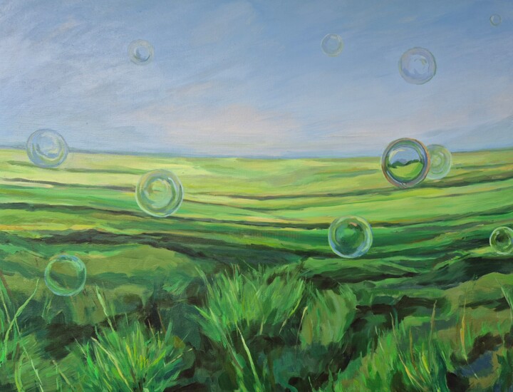 Another reality 绘画, 31.5x39.4 in