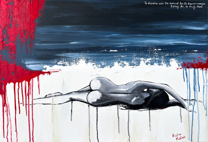 Dissolve into the Breeze 绘画, 19.7x28.7 in
