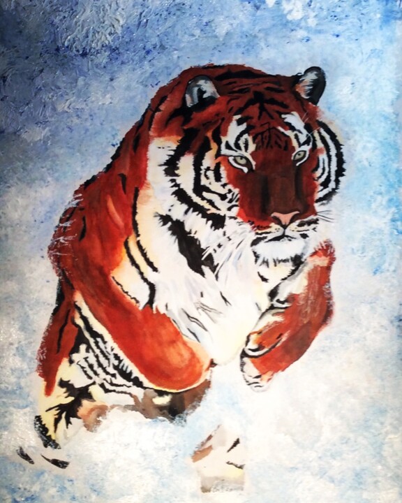 Snow Schilderij, 27,6x19,7 in