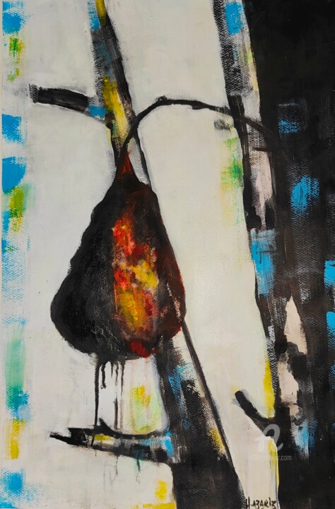 fin de vie 绘画, 27.6x19.7 in