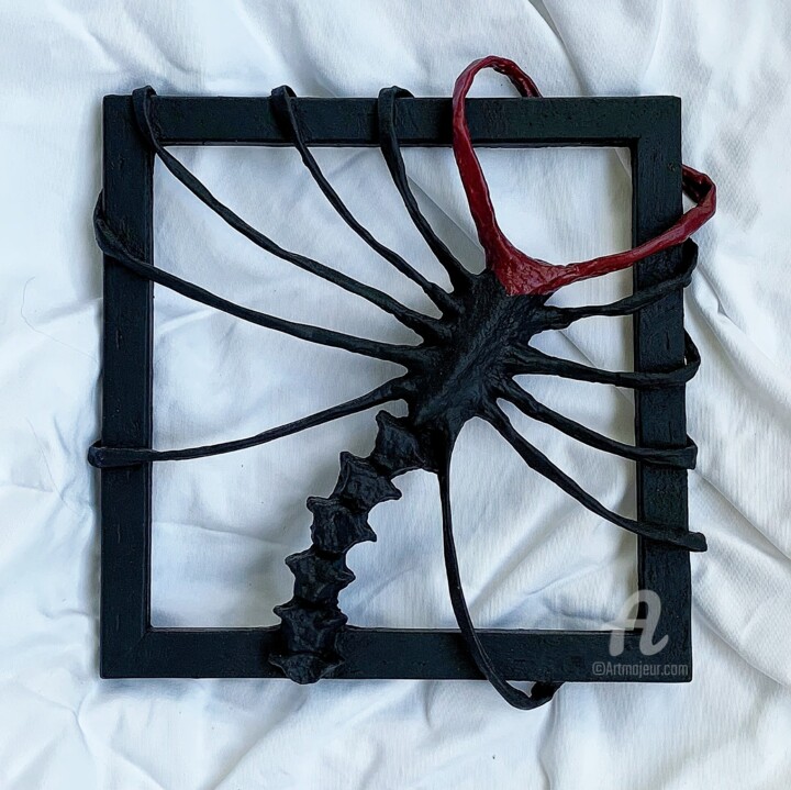 SCHIAPARELLI Skeleton - 30х30 - 3D art Картина, 13x12,6 in