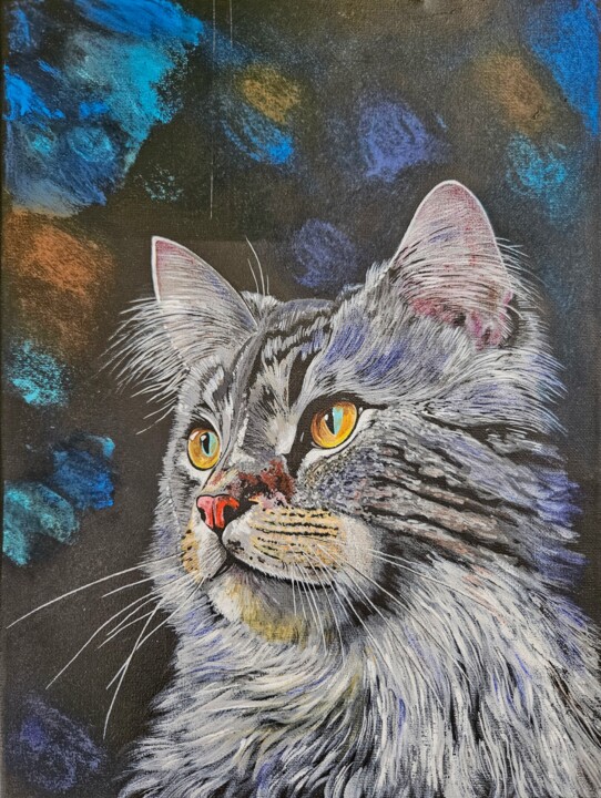 Sa majesté Schilderij, 15,8x11,8 in