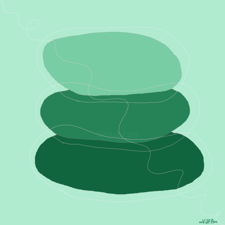 数字艺术,  31.5x31.5 in 