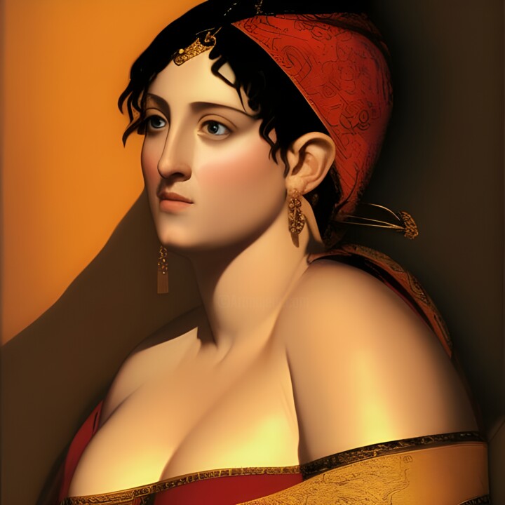 Digital Arts titled "Reverie" by Lorraine Lyn, Original Artwork, Digital Painting