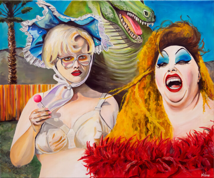 Humanity Is Not Extinct Tablo, 20x24 in