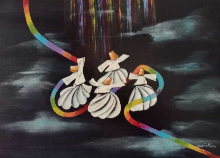 Misticismo 绘画, 27.6x31.5 in