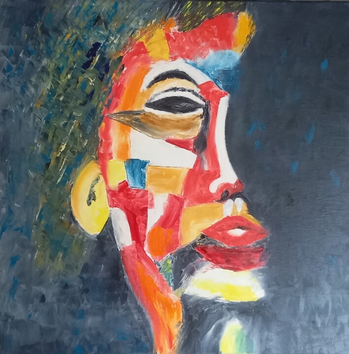 绘画,  19.7x19.7 in 