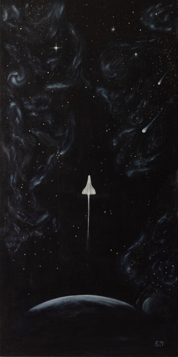 Liftoff Pittura, 39,4x19,7 in